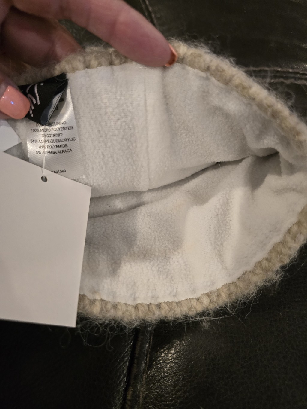 Kyi Kyi Canada Cozy Knit Beanie - Beige Nwt Cold Weather. Gift. One Size. — image 4 of 5